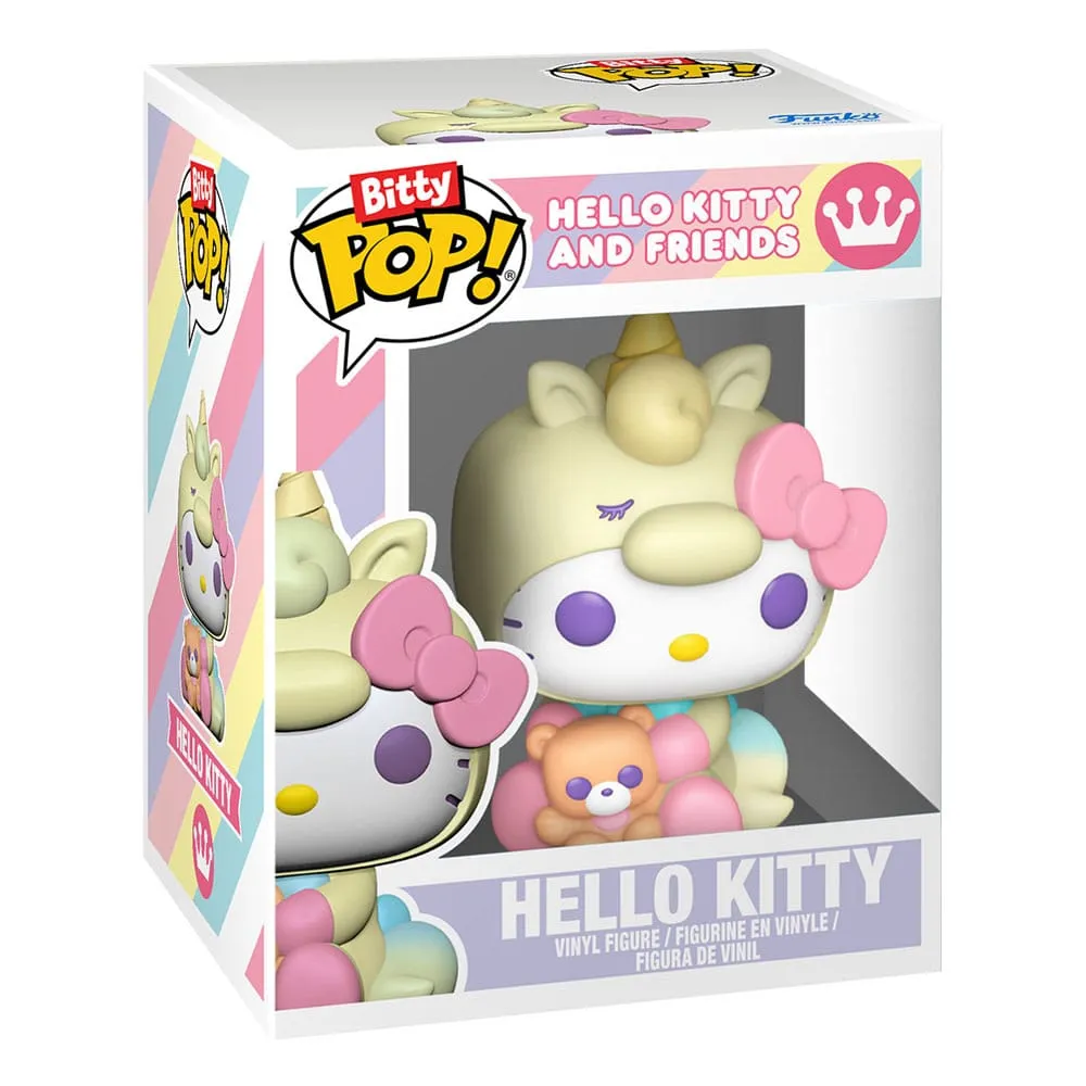 Hello Kitty and Friends Bitty POP! Vinyl Figure 4-Pack Series 2 - 2 cm (1 figura chase aleatória)